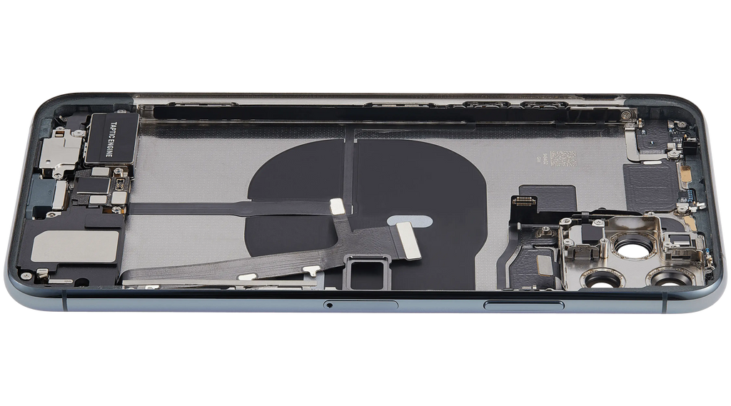 Original Apple-Ausbau C gebraucht – iPhone 11 Pro Max Backcover/Rahmen Nachtgrün