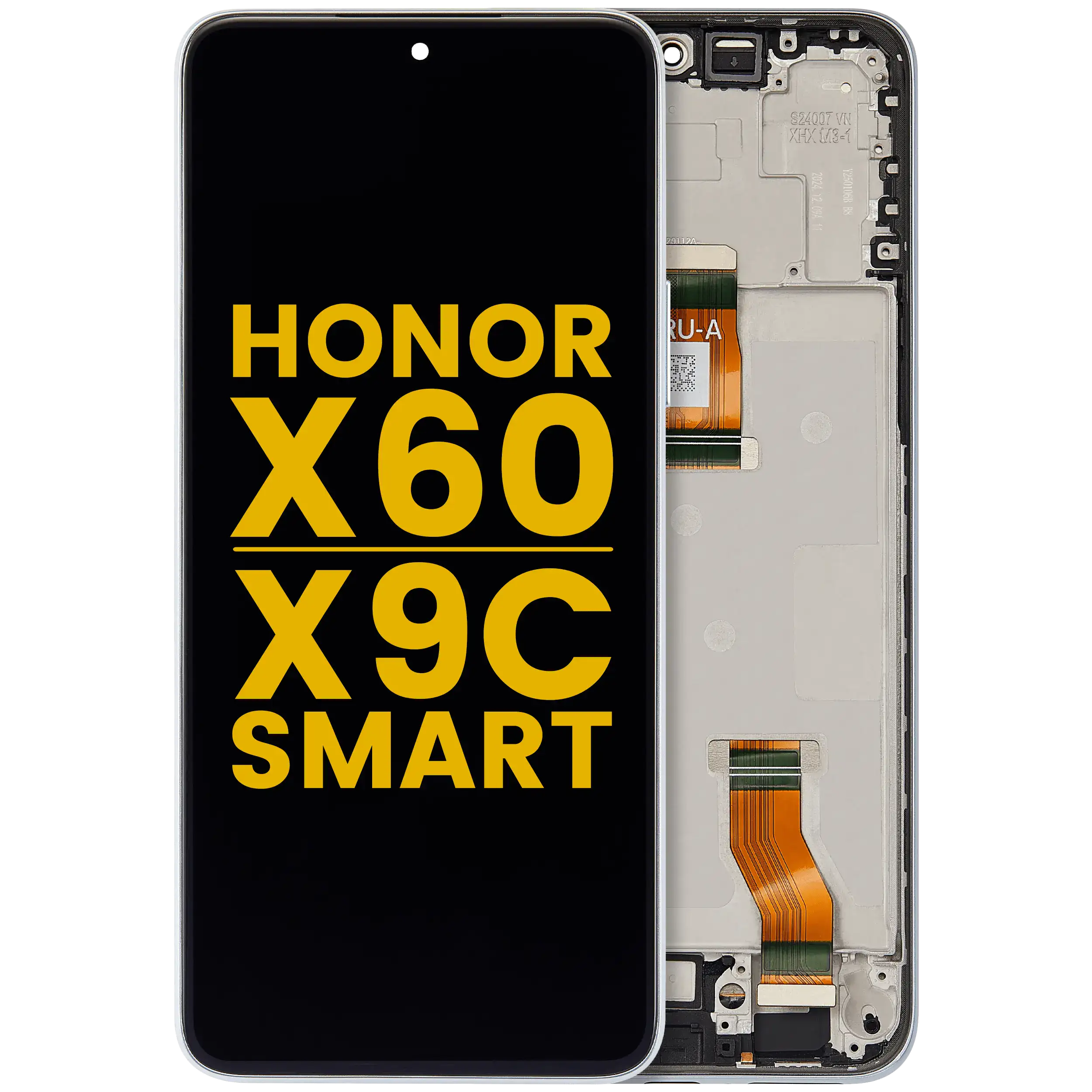 LCD-Display mit Rahmen für Honor X60 / X9c Smart (Refurbished) (Grün)