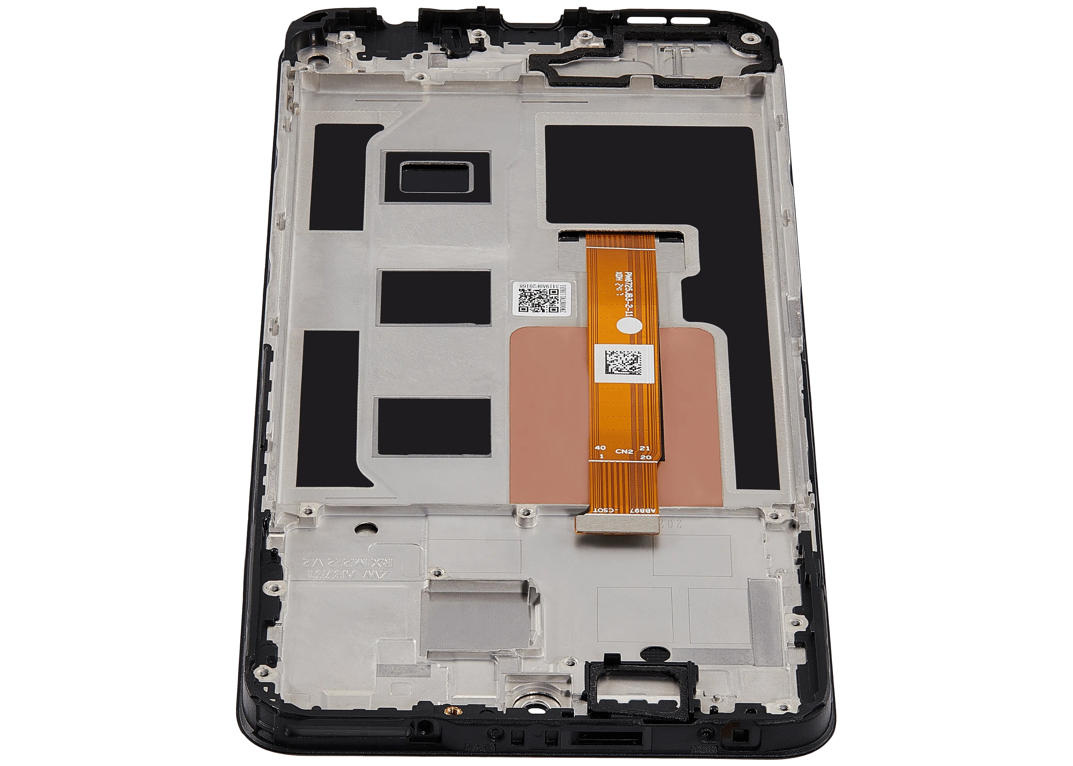 LCD-Display mit Rahmen für Realme 12 5G (Refurbished) (Alle Farben)