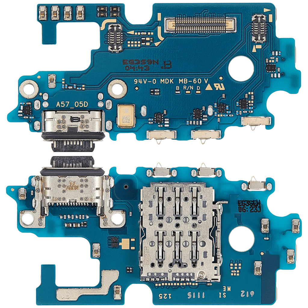 Ladebuchse Board mit Sim Card Reader für Samsung Galaxy A57 (A576 / 2026) (Premium)