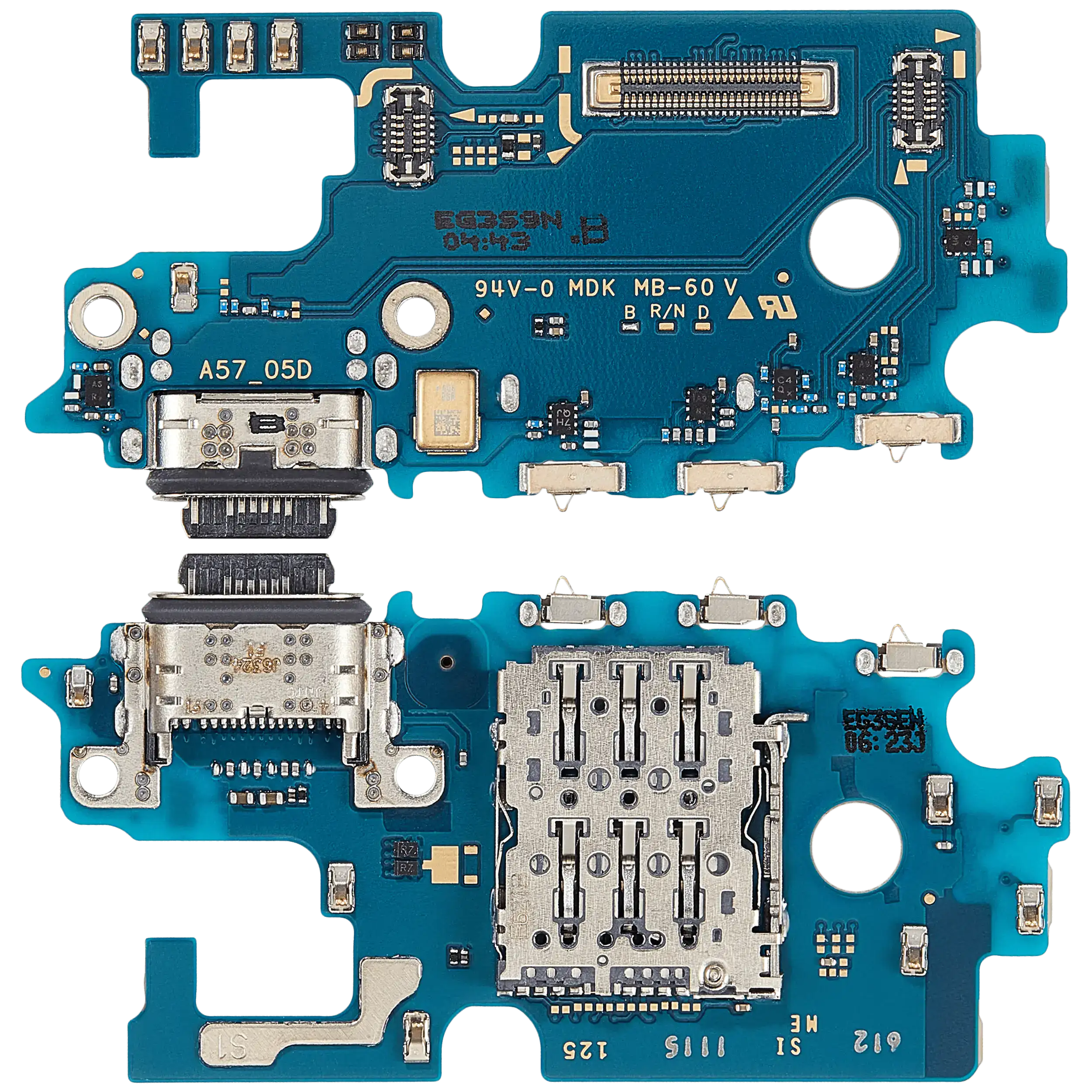 Ladebuchse Board mit Sim Card Reader für Samsung Galaxy A57 (A576 / 2026) (Premium)