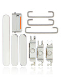 Buttons (Power / Volume / Switch) for iPhone 13 Pro / 13 Pro Max (Silver)