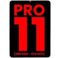 LCD-Display mit Digitizer für iPad Pro 11 3/4 Gen Aftermarket Plus