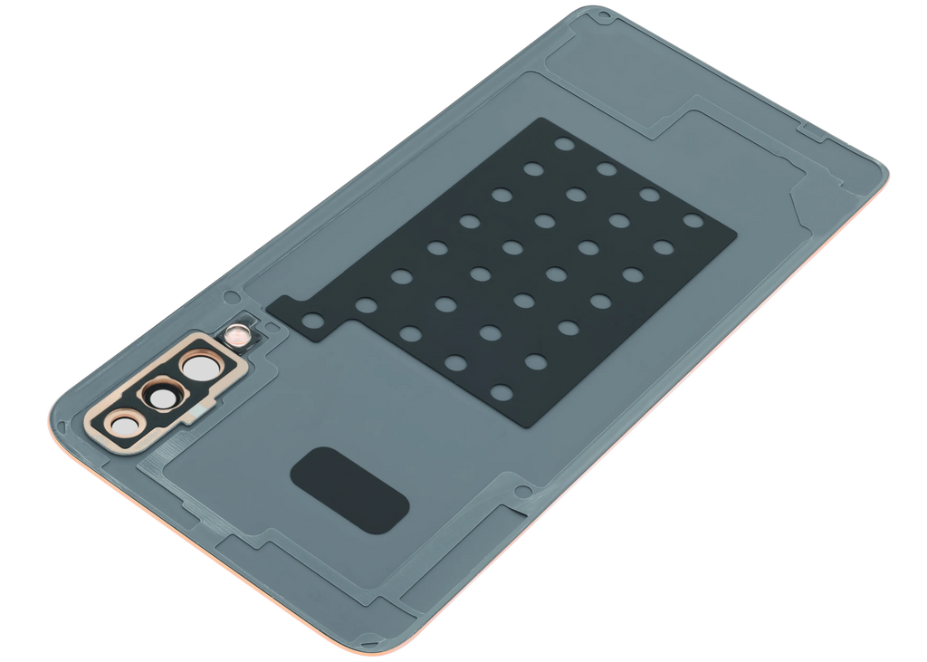 Backcover mit Camera Lens Compatible für Samsung Galaxy A70 (A705) (Service Pack) (Orange)
