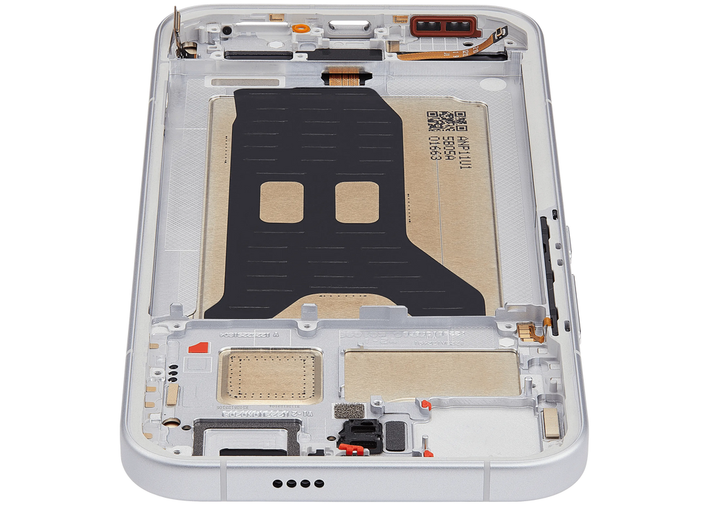 OLED-Display mit Rahmen für Xiaomi Poco F8 UItra / Redmi K90 Pro Max (Refurbished) (Weiß)