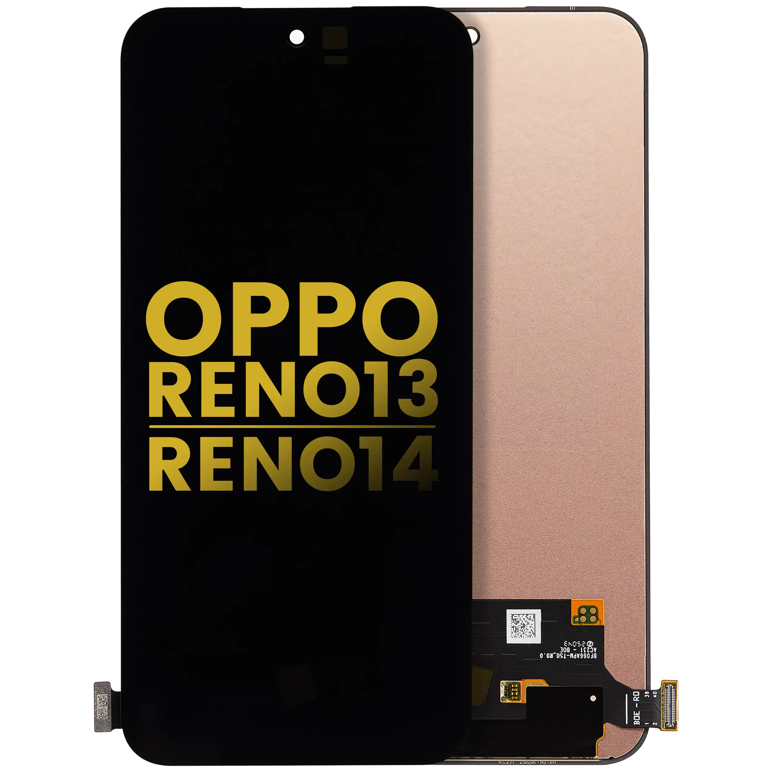 OLED-Display ohne Rahmen für Oppo Reno13 / Oppo Reno14 (Refurbished) (Alle Farben)