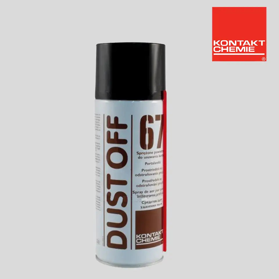Dust Off 67 Druckluftreiniger 200ml für Elektronik, Tastaturen, Präzisionsgeräte
