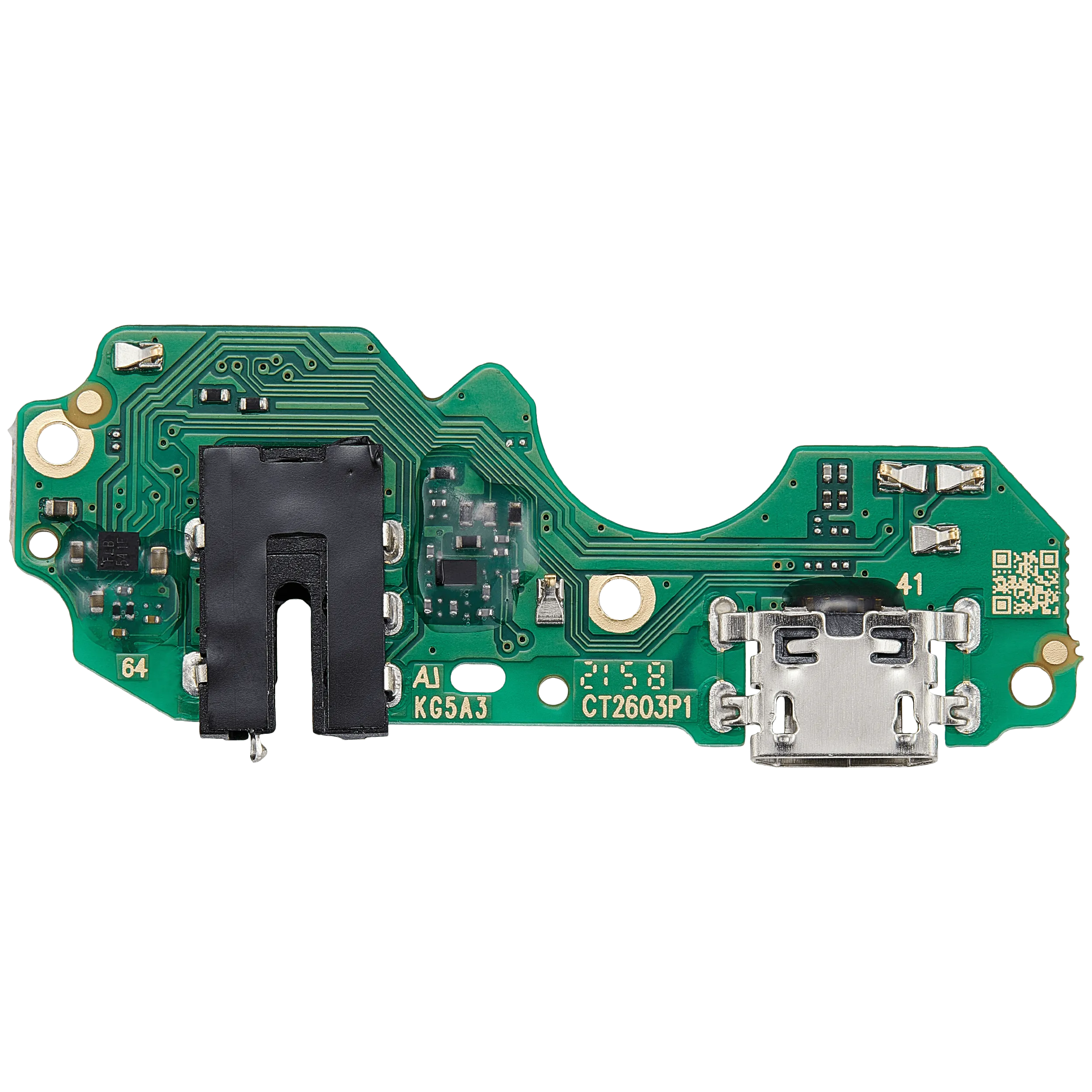 Ladebuchse Board mit Vibrator And Headphone Jack für Infinix Smart 6 HD (X6512) (Aftermarket Plus)