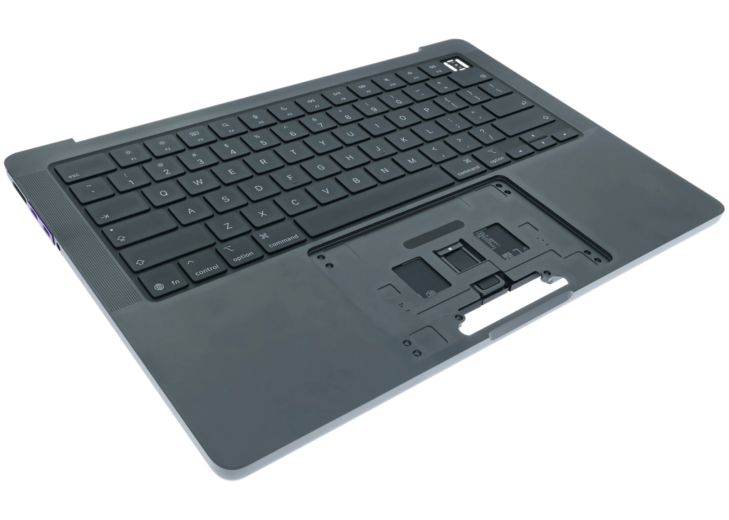 Top Case mit Keyboard (ANSI US) für MacBook Pro 14" A3426 (2026) (Original OEM) (Space Schwarz)
