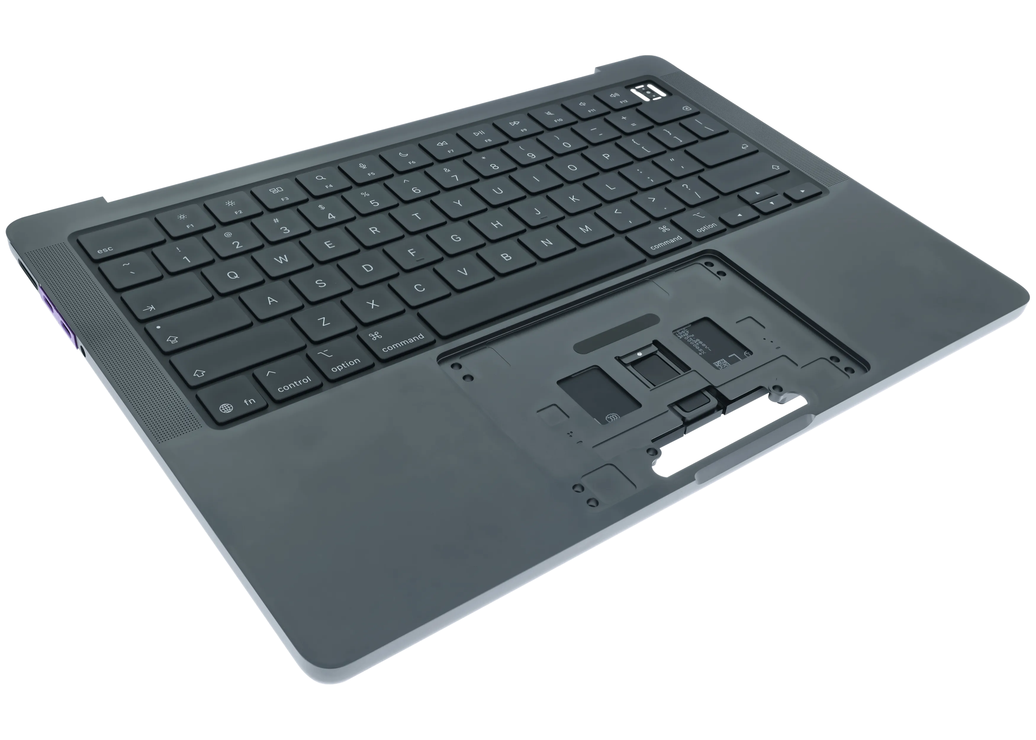 Top Case mit Keyboard (ANSI US) für MacBook Pro 14" A3426 (2026) (Original OEM) (Space Schwarz)