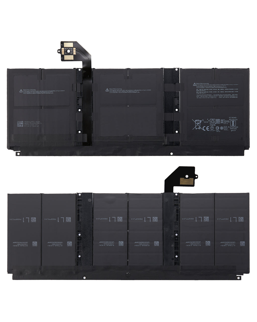 Replacement battery for Microsoft Surface Laptop 3 13.5" (1867/1868) / Laptop 4 13.5" (1950/1951/1958/1959) (DYNT02 G3HTA052H)
