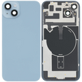 Backcover mit Stahlplatte mit Wireless NFC & MagSafe Magnet Pre-Installed für iPhone 14 Plus (ohne Logo) (Blau)