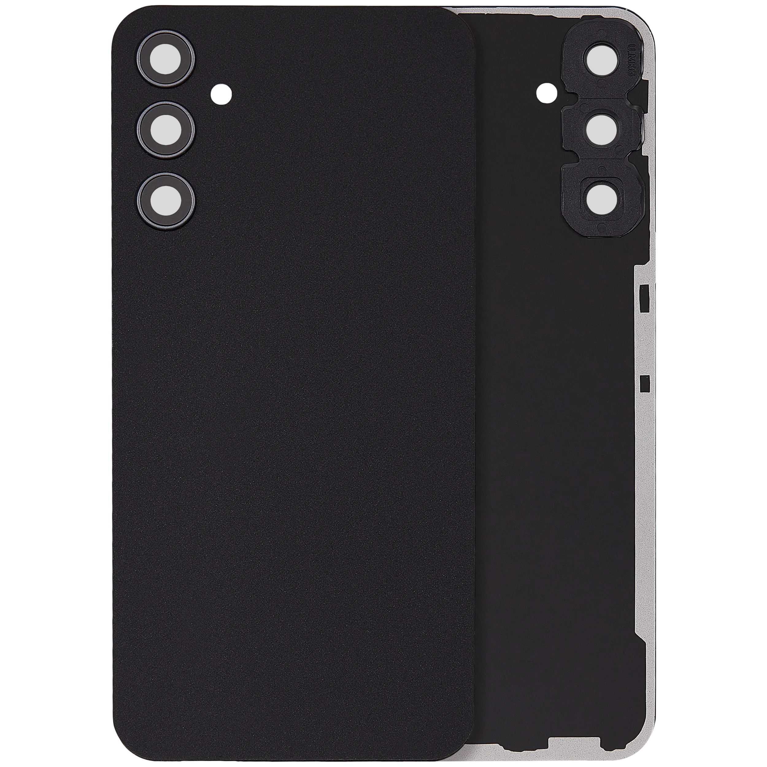 Backcover mit Camera Lens für Samsung Galaxy A34 5G (A346 / 2023) (ohne Logo) (Aftermarket Plus) (Graphite)