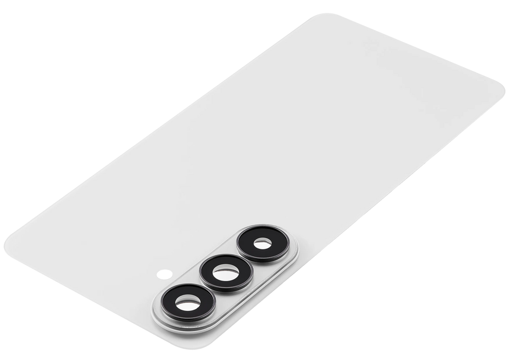Backcover Glass mit Camera Lens für Samsung Galaxy S26 Plus (Aftermarket Plus) (Weiß)