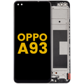 OLED-Display mit Rahmen Compatible für Oppo A93 (2020) (Refurbished) (Alle Farben)