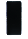 Inner OLED-Display mit Rahmen für Samsung Galaxy Z Flip 5G (F707) (Service Pack) (Mirror Purple)