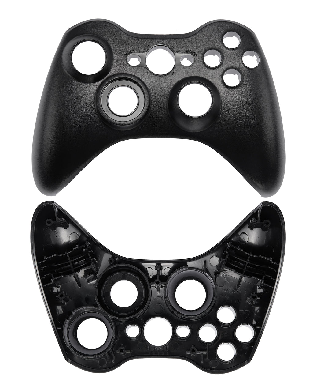 Obere Frontplatte für Xbox 360 / 360E / 360S (Schwarz)