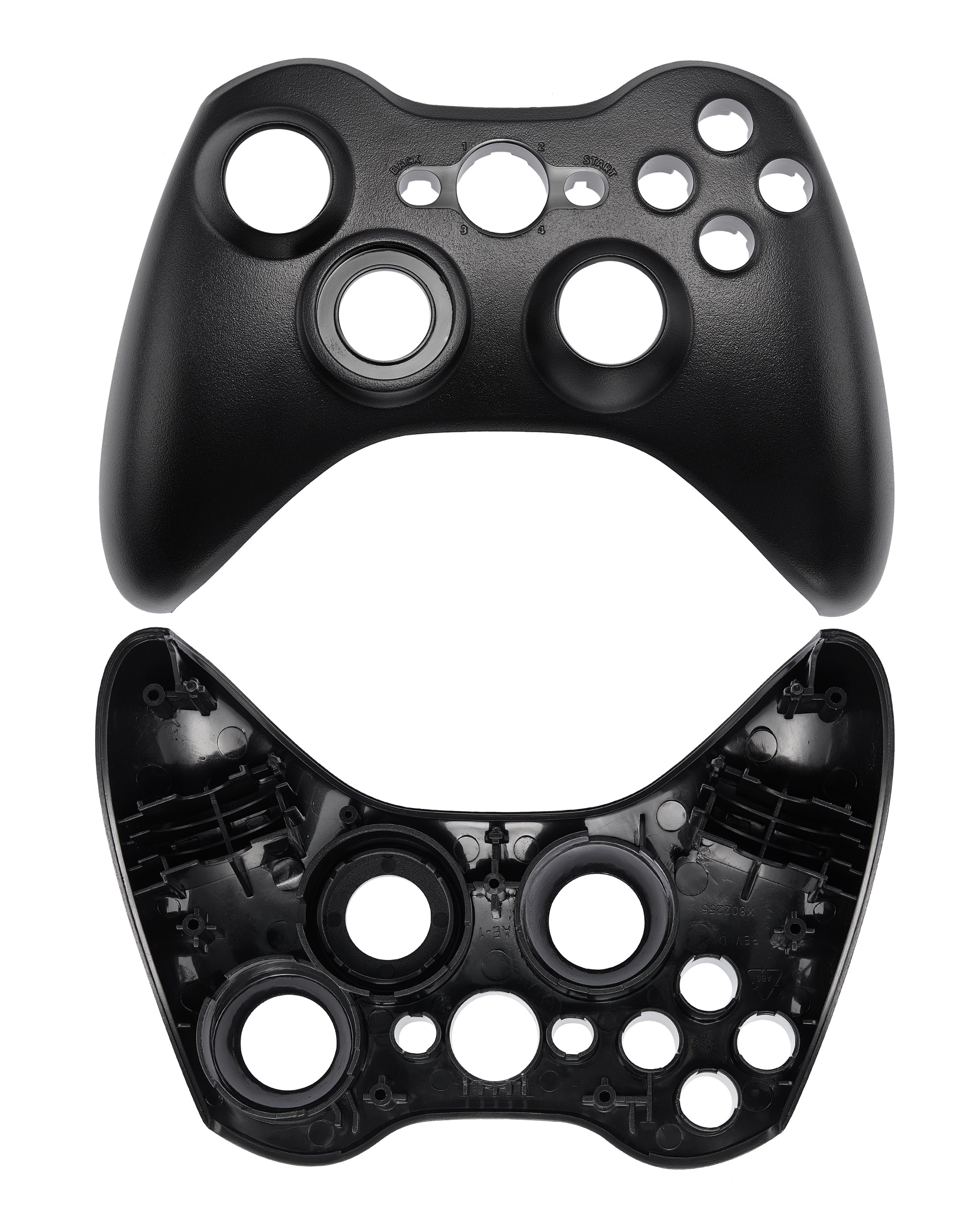Obere Frontplatte für Xbox 360 / 360E / 360S (Schwarz)