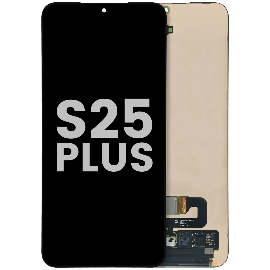 OLED-Display ohne Rahmen für Samsung Galaxy S25 Plus 5G (US & Internationale Version) (gebrauchter OEM-Ausbau, Qualität A) (Alle Farben)