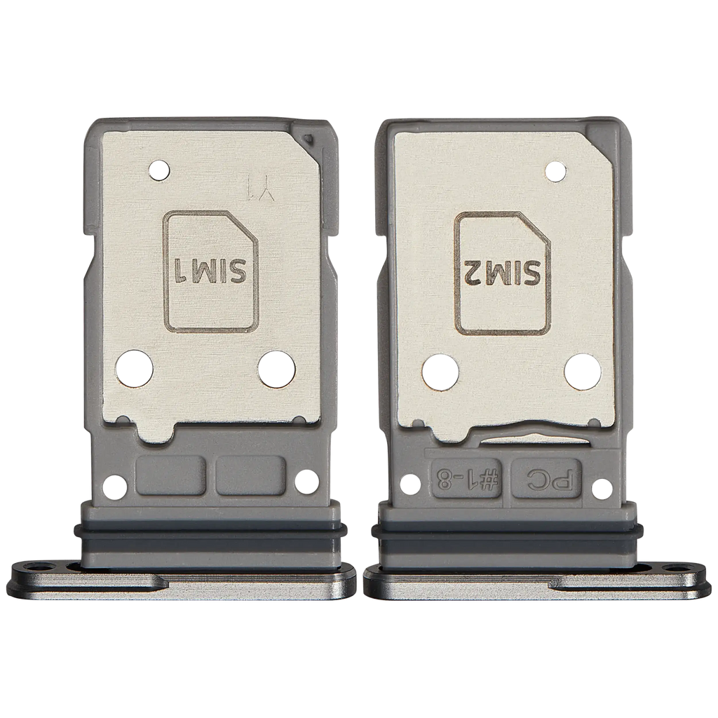 Dual Sim Card Tray für Samsung Galaxy S25 FE 5G (Grau) (Premium)