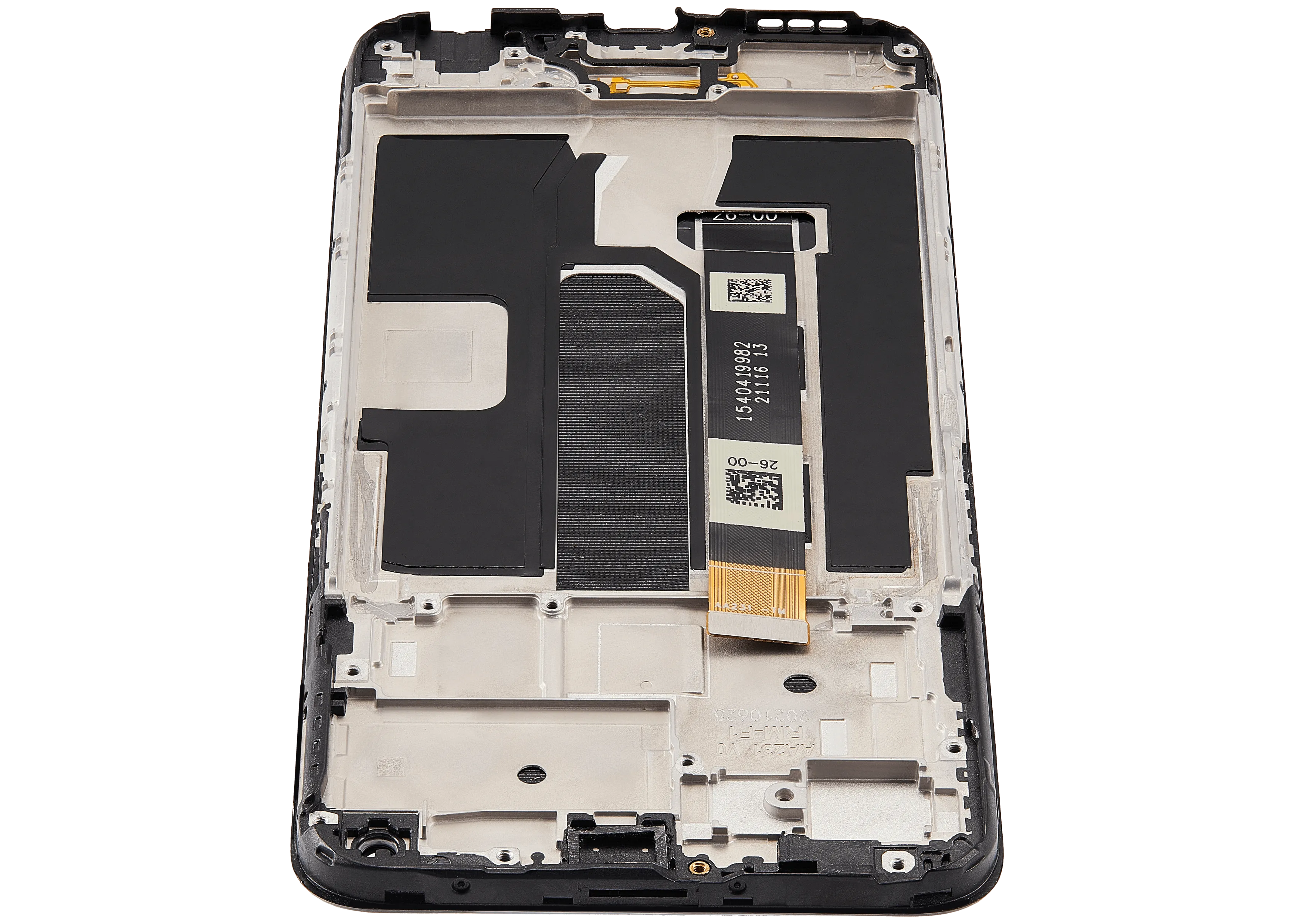 OLED-Display mit Rahmen Compatible für Oppo A93s (2021) (Refurbished) (Alle Farben)