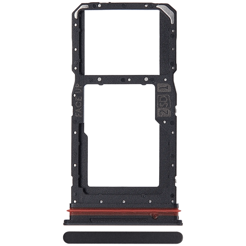 Sim Card Tray für Motorola Moto G77 (XT2621 / 2026) (Black Olive)