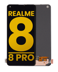 OLED-Display ohne Rahmen für Realme 8 / 8 Pro (Refurbished) (Alle Farben)