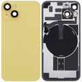 Backcover mit MagSafe Magnet & NFC & Blitz-Flexkabel für iPhone 14 (gebrauchter OEM-Ausbau, Qualität C) (Gelb)