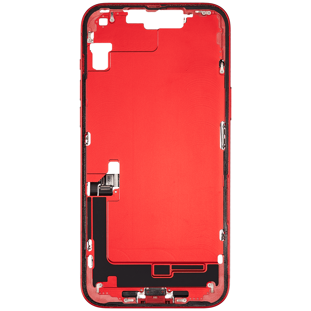 Original Apple-Ausbau C gebraucht – iPhone 14 Plus US Version Rahmen Rot