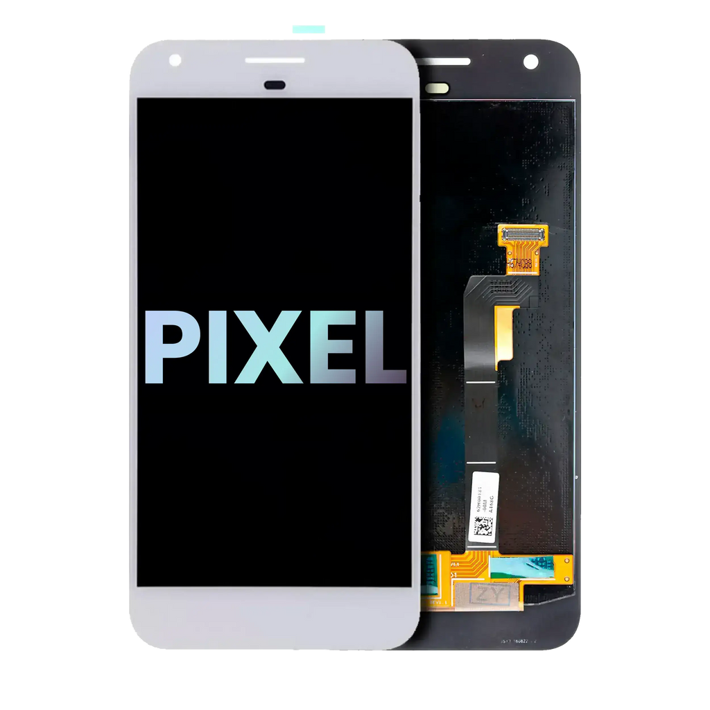 OLED-Display ohne Rahmen für Google Pixel (Original OEM) (Weiß)