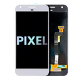 OLED-Display ohne Rahmen für Google Pixel (Original OEM) (Weiß)
