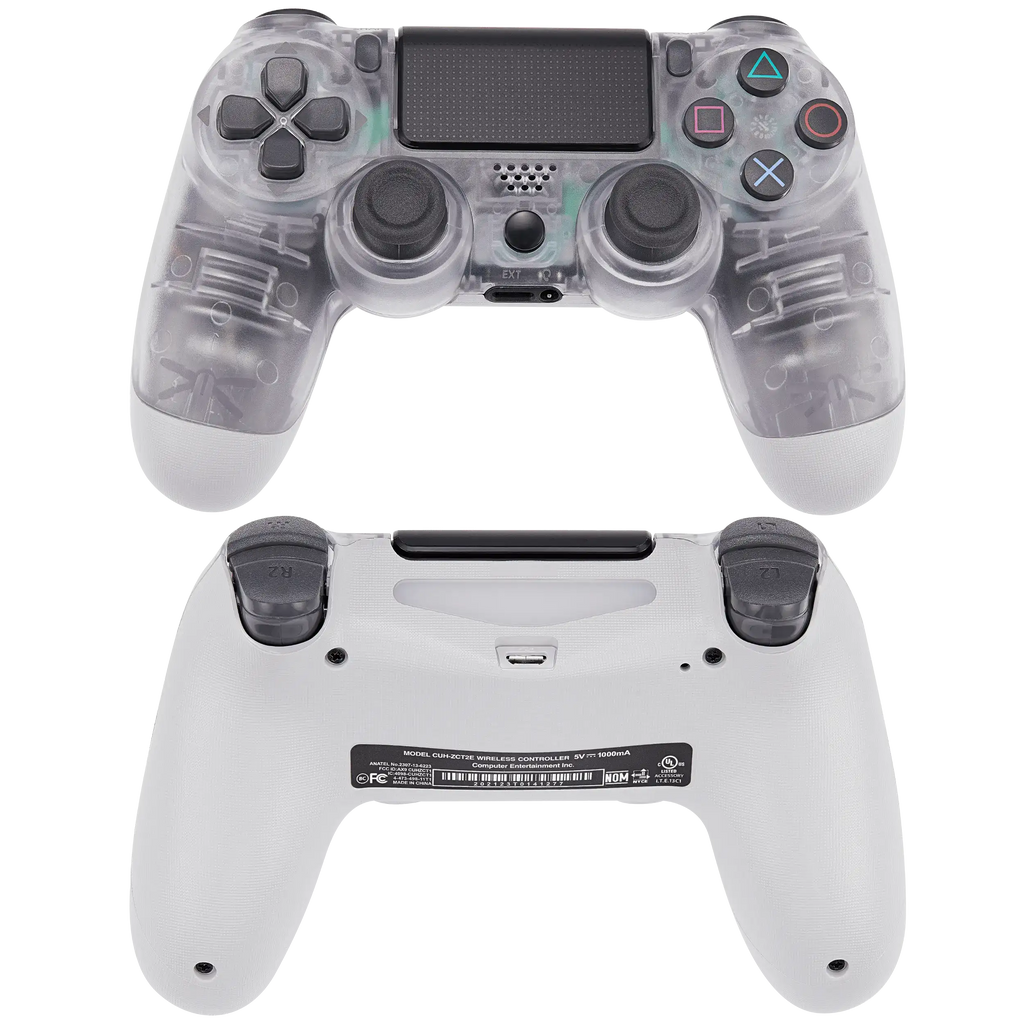 DoubleShock 4 Wired Controller für Playstation 4 (Crystal White)