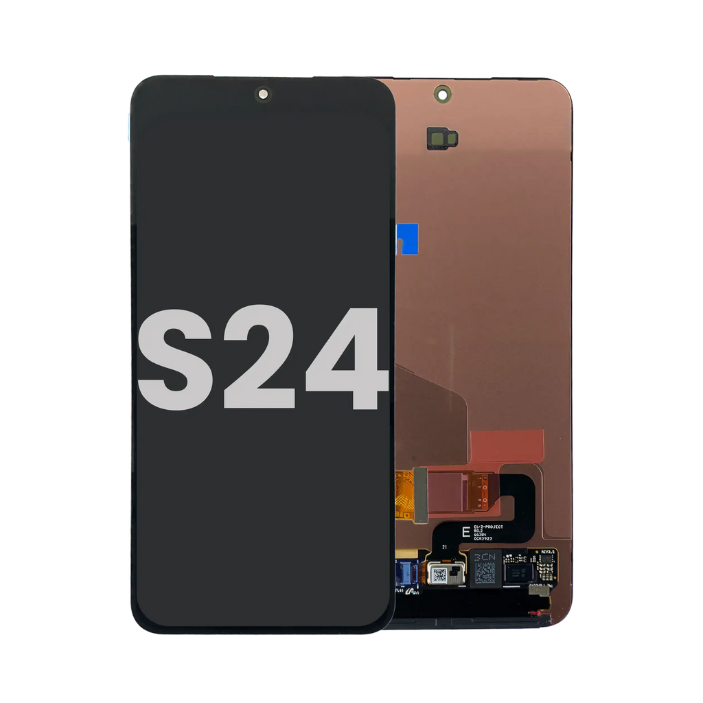 OLED-Display ohne Rahmen für Samsung Galaxy S24 5G (gebrauchter OEM-Ausbau, Qualität A) (US & Internationale Version) (Alle Farben)