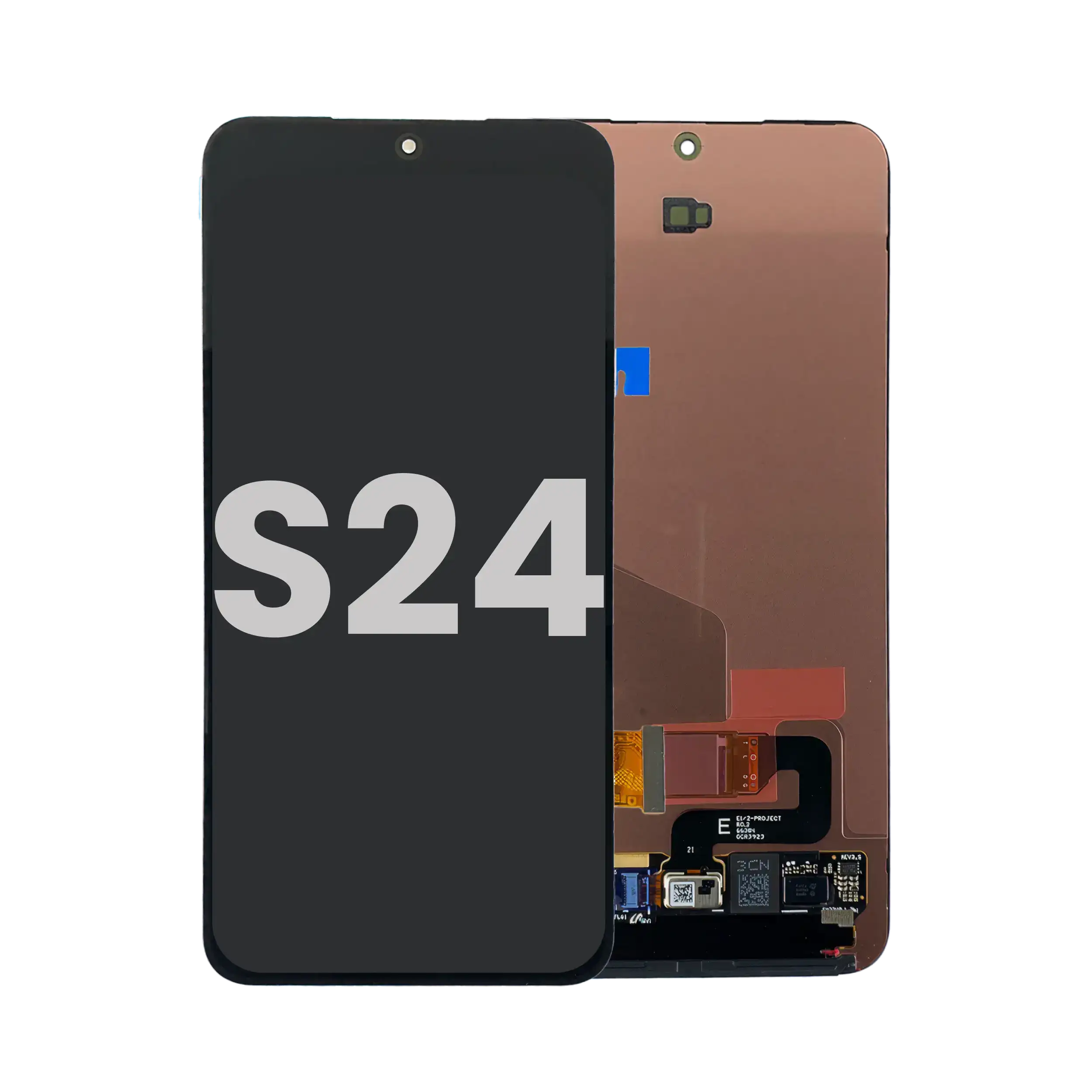 OLED-Display ohne Rahmen für Samsung Galaxy S24 5G (gebrauchter OEM-Ausbau, Qualität A) (US & Internationale Version) (Alle Farben)