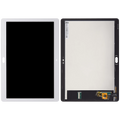 LCD-Display ohne Rahmen Compatible für Huawei MediaPad M3 Lite 10 (Refurbished) (Weiß)