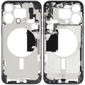 Midframe/Rahmen mit Small Parts für iPhone 15 Pro Max (EU / Global Version) (gebrauchter OEM-Ausbau, Qualität A) (Blau Titanium)