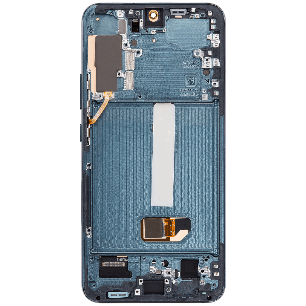 OLED-Display mit Rahmen für Samsung Galaxy S22 Plus 5G (US & Internationale Version) (Aftermarket Plus) (120Hz) (Grün)