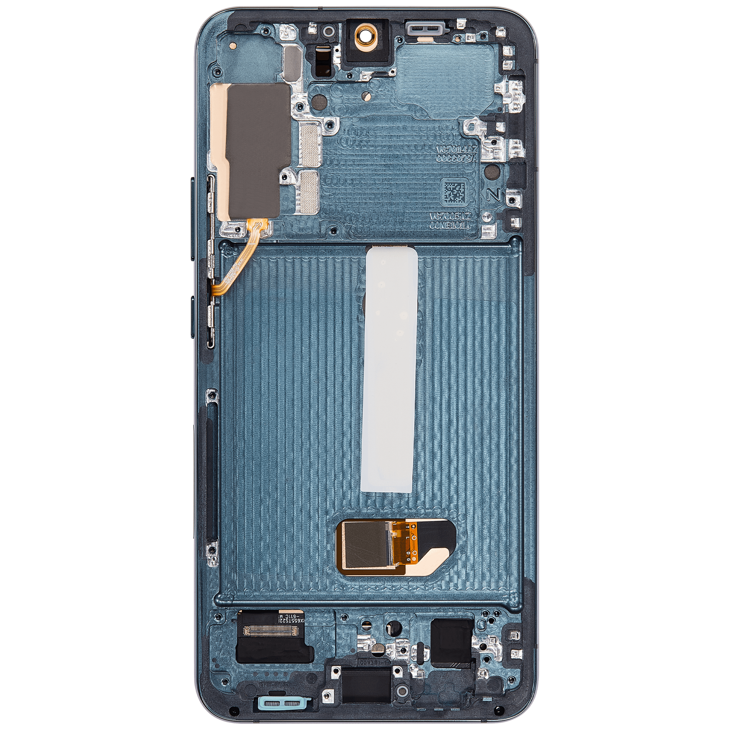 OLED-Display mit Rahmen für Samsung Galaxy S22 Plus 5G (US & Internationale Version) (Aftermarket Plus) (120Hz) (Grün)