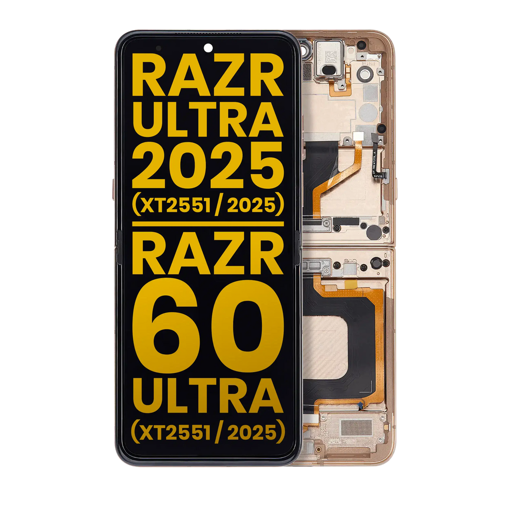 OLED-Display m. Rahmen f. Motorola Razr Ultra/60 2025 Refurb. Mountain Trail