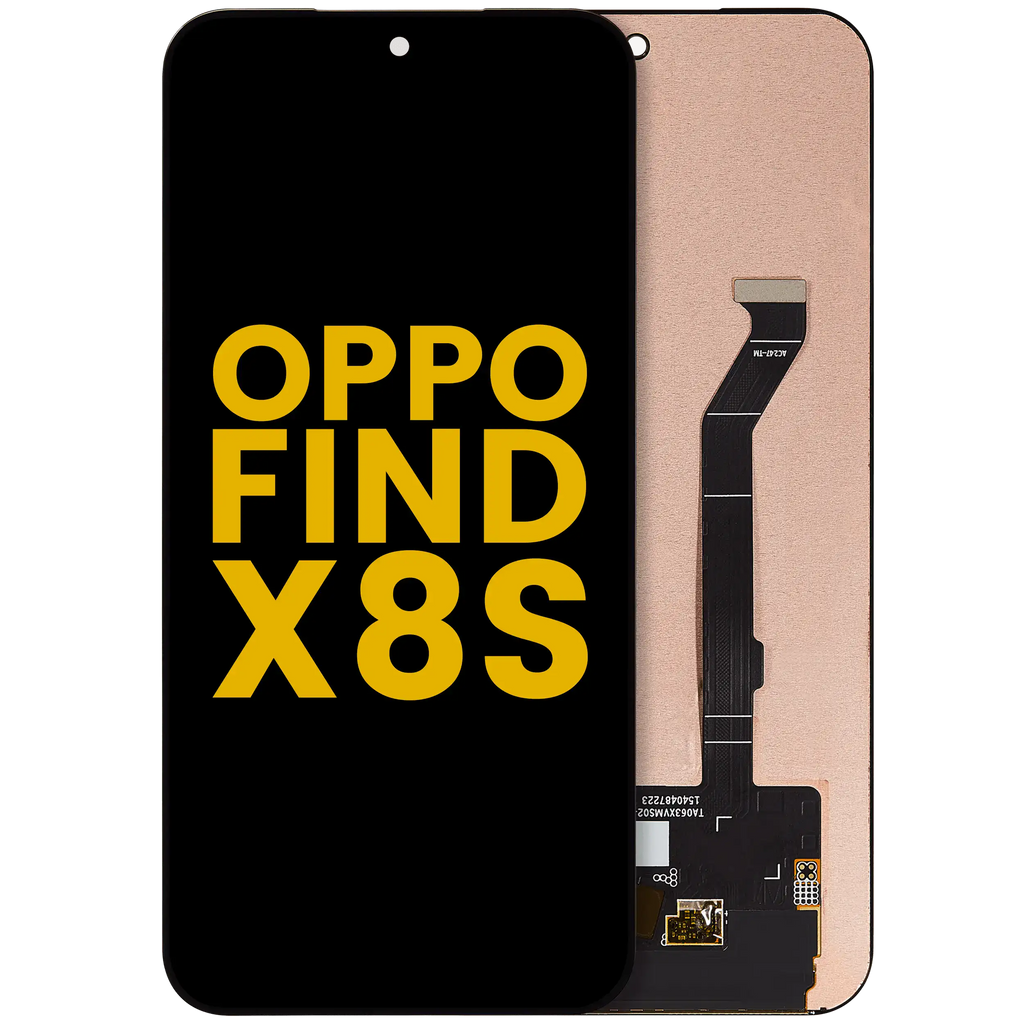 OLED-Display ohne Rahmen für Oppo Find X8s (Refurbished) (Alle Farben)