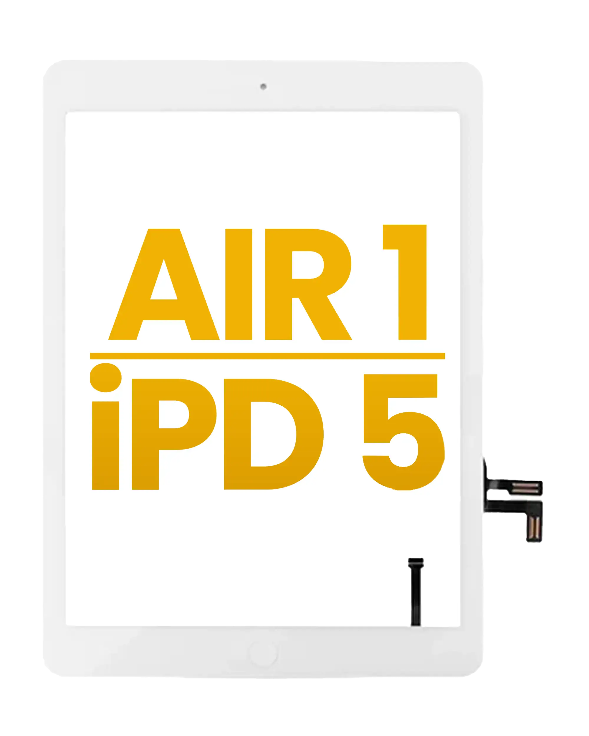 Digitizer für iPad Air 1 / iPad 5 (2017) (Home Button Pre-Installed für iPad Air 1) (Premium) (Weiß)