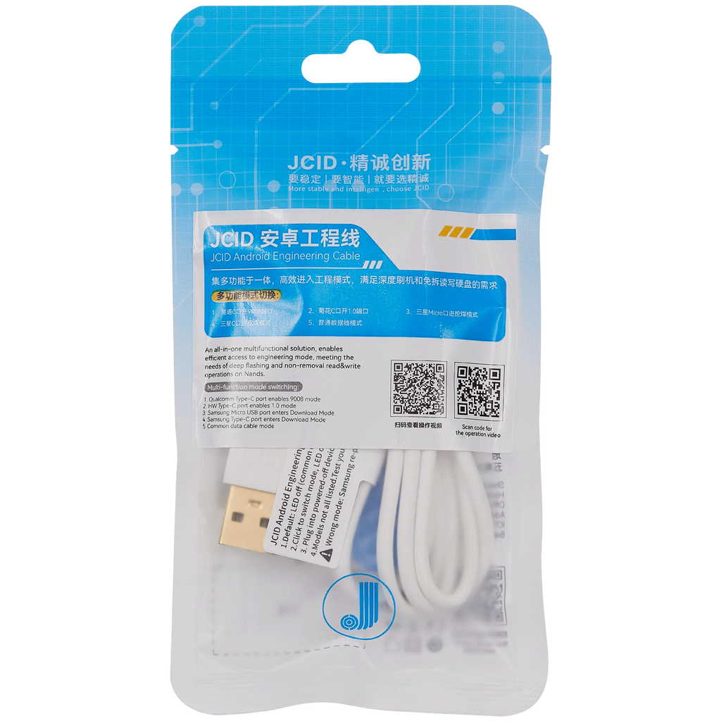 Multi-Mode Switchable Android Engineering Test Cable (JCID)