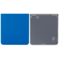 Bottom Backcover Glass für Samsung Galaxy Z Flip 7 5G (F766) (ohne Logo) (Aftermarket Plus) (Blue Shadow)