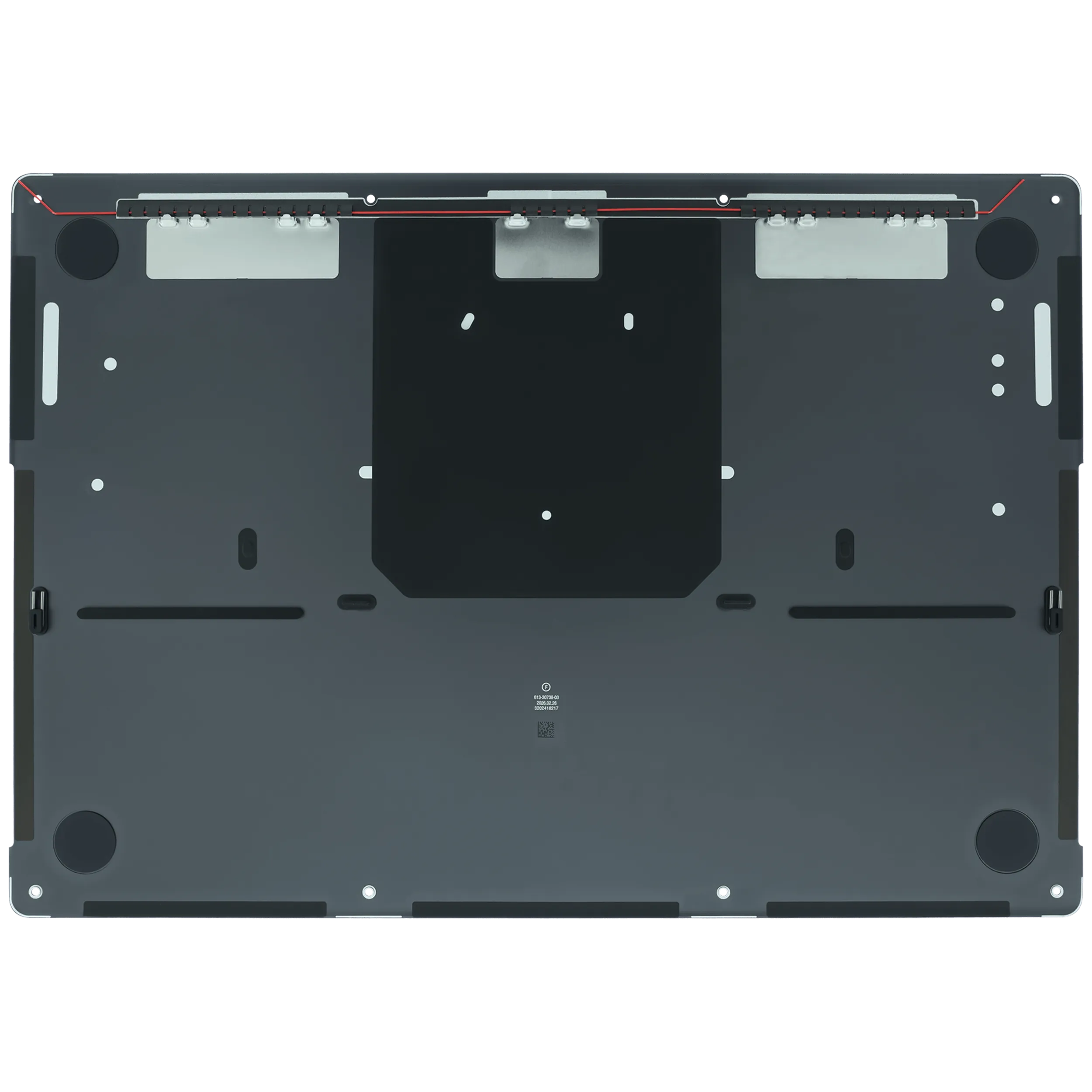 Bottom Case für MacBook Pro 16" A3429 (2026) (Original OEM) (Space Schwarz)