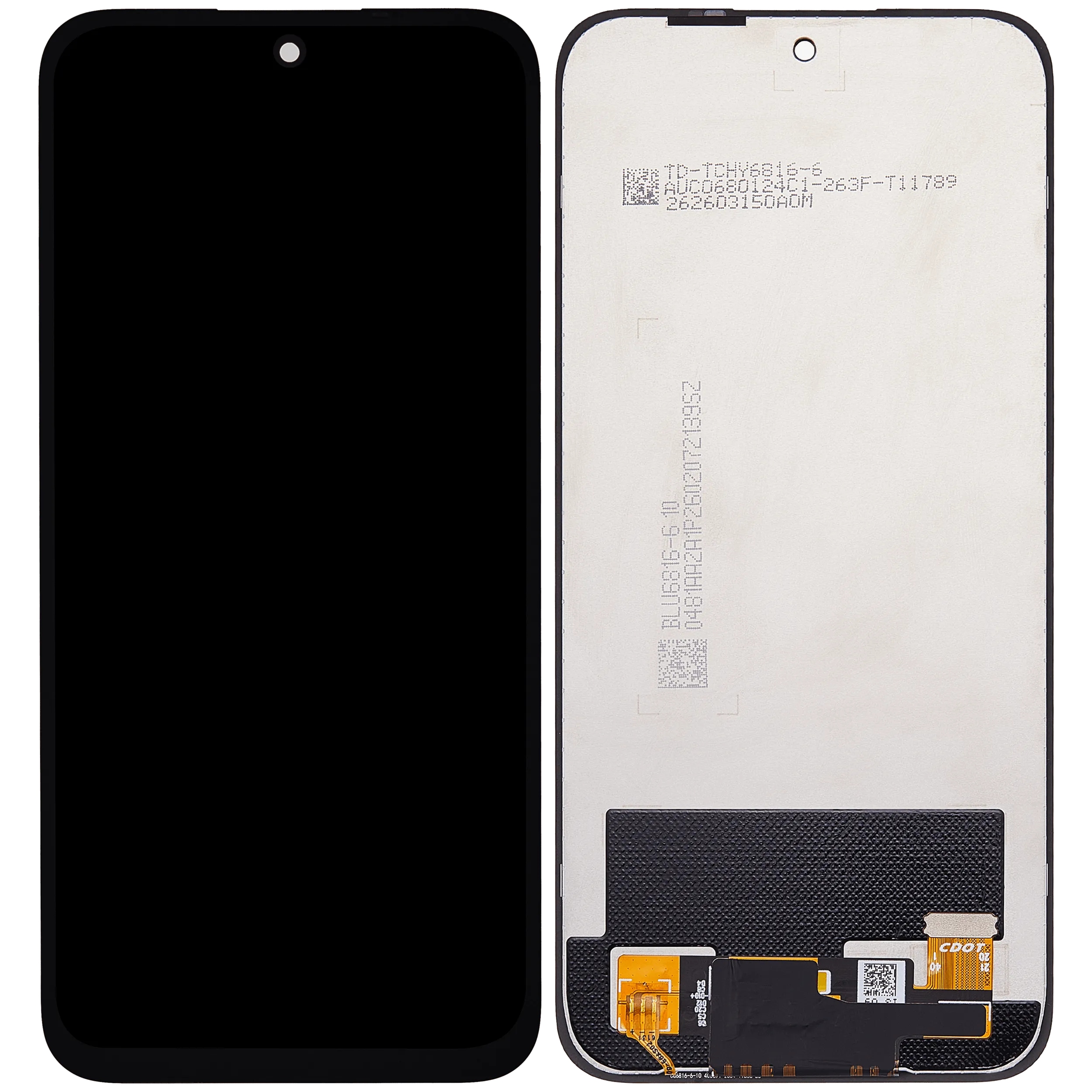 LCD-Display ohne Rahmen für TCL NxtPaper 70 Pro 5G (T807D / T807W / T807E) (Premium) (Alle Farben)
