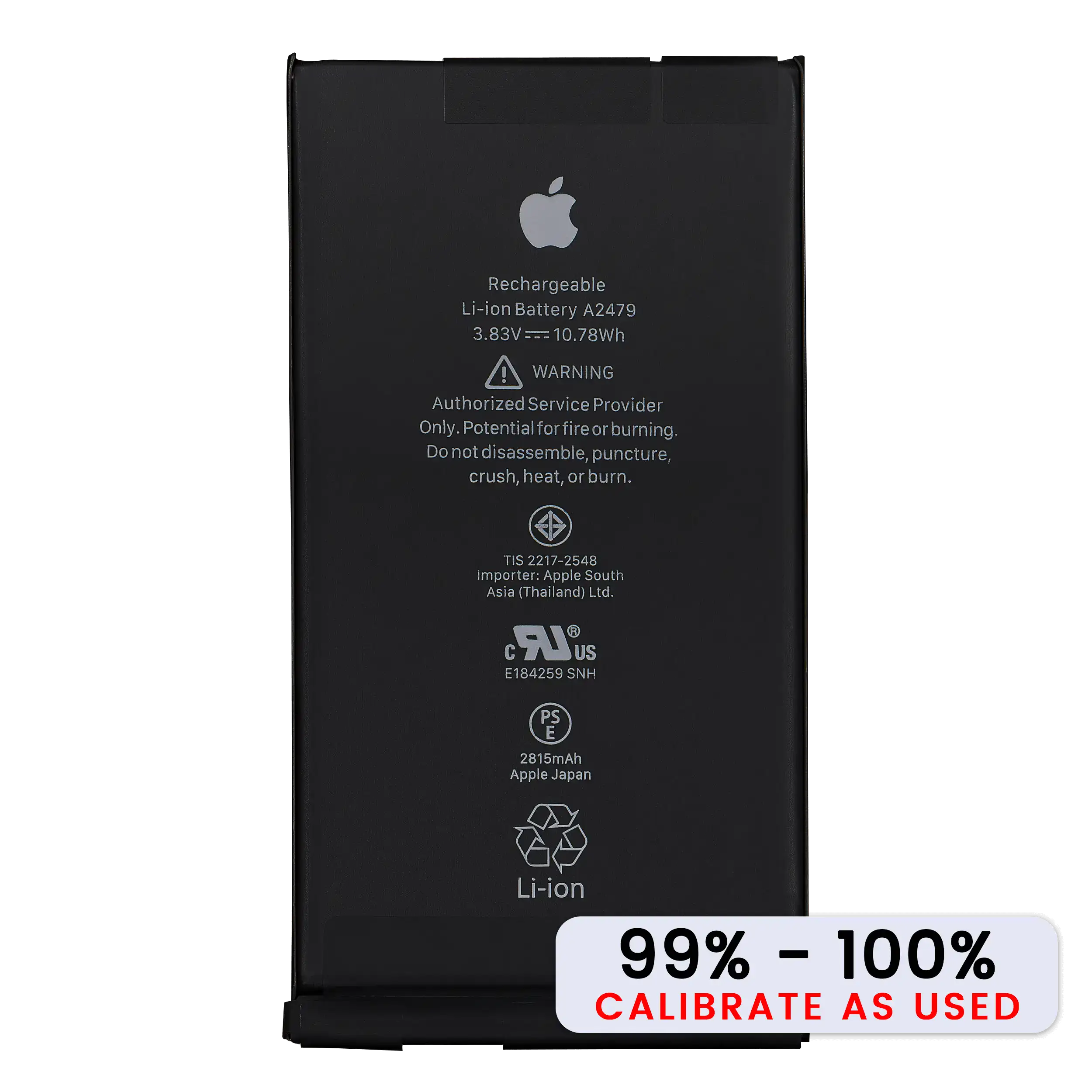 Replacement Akku für iPhone 12 / 12 Pro (gebrauchter OEM-Ausbau, Qualität A / SOH 99% to 100%)