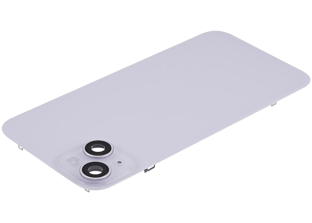 Backcover mit MagSafe Magnet & NFC & Blitz-Flexkabel für iPhone 14 Plus (gebrauchter OEM-Ausbau, Qualität A) (Lila)