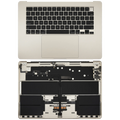 Topcase mit Akku & Tastatur für MacBook Air 15" A3114, US, gebrauchter OEM-Ausba