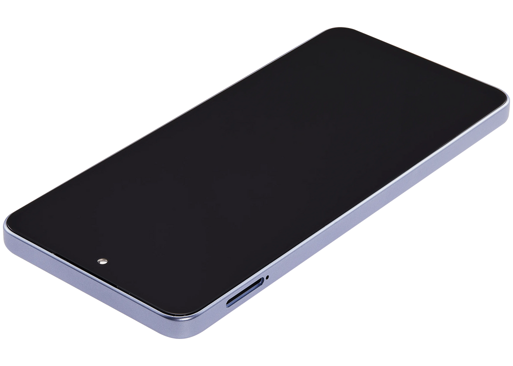 LCD-Display mit Rahmen Compatible für OPPO A5 Pro 5G (Refurbished) (Feather Blue)