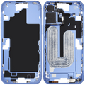 Midframe/Rahmen mit Small Parts für iPhone 16 Plus (EU / Global Version) (gebrauchter OEM-Ausbau, Qualität A) (Ultramarine)